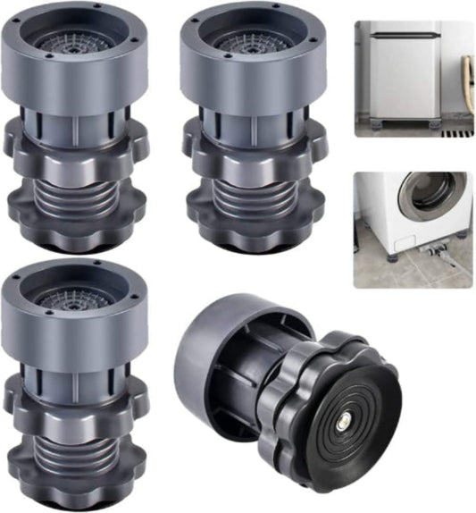 Washing Machine Vibration Pads, Refrigerator Stand (4 Pcs Set)